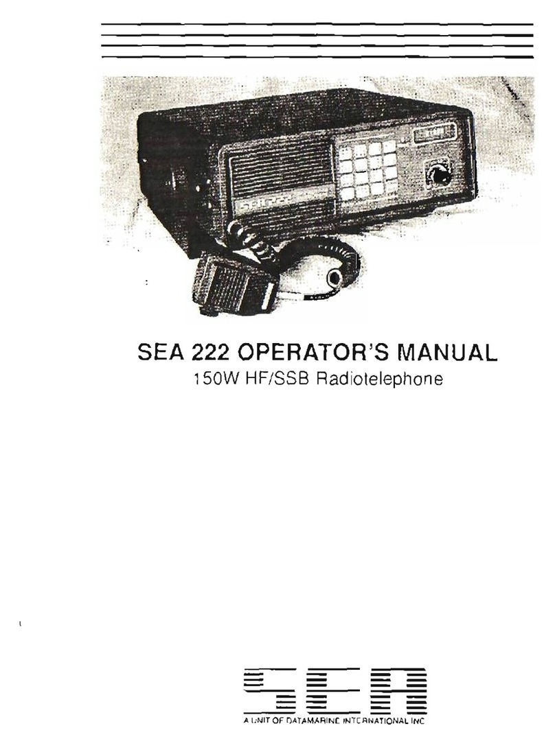 SEA 222 Operator's manual