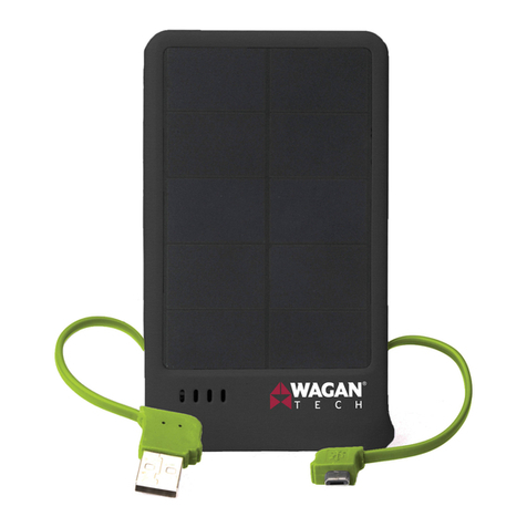 Wagan Solar e Charger Solo User manual