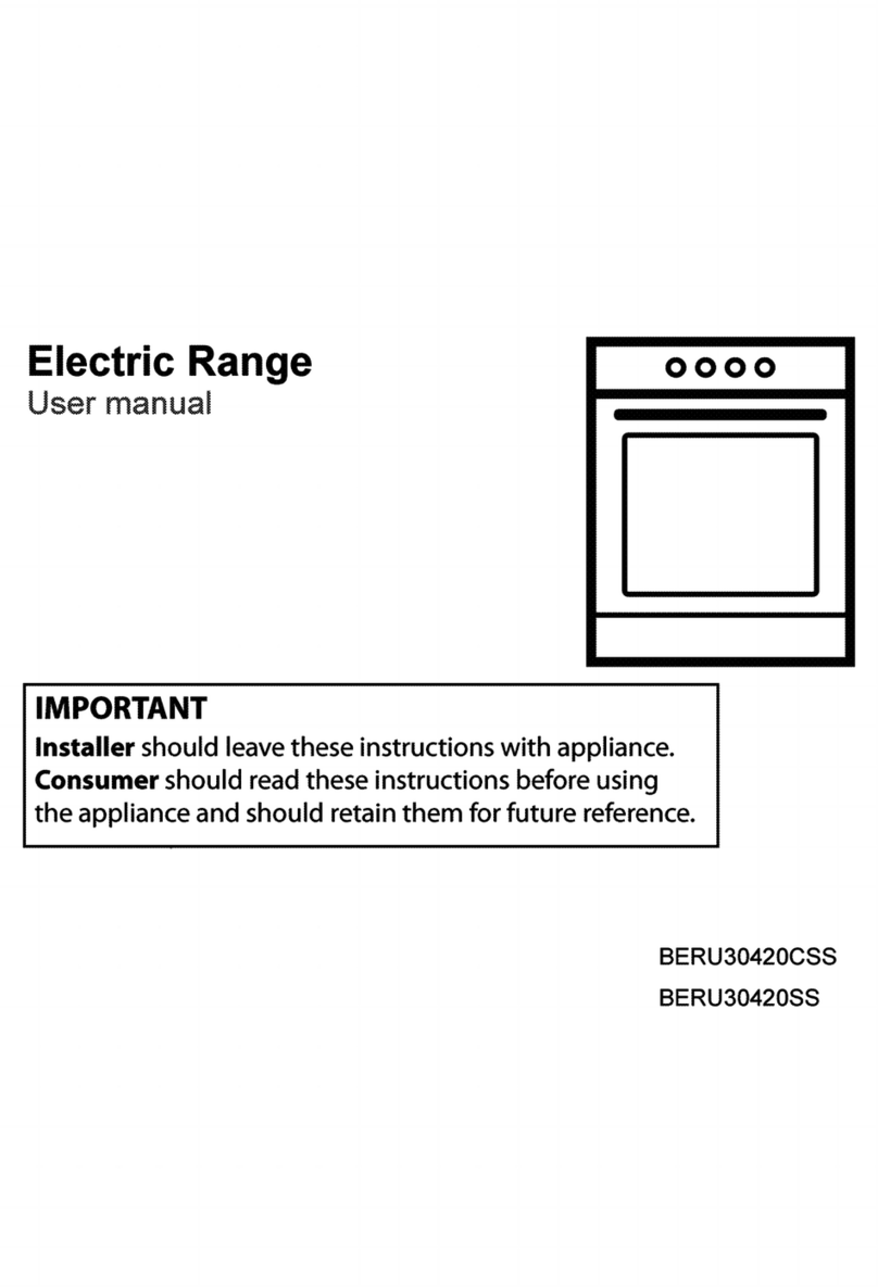 Blomberg BERU30420CSS user manual