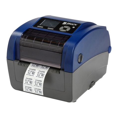 Brady BBP12 User manual