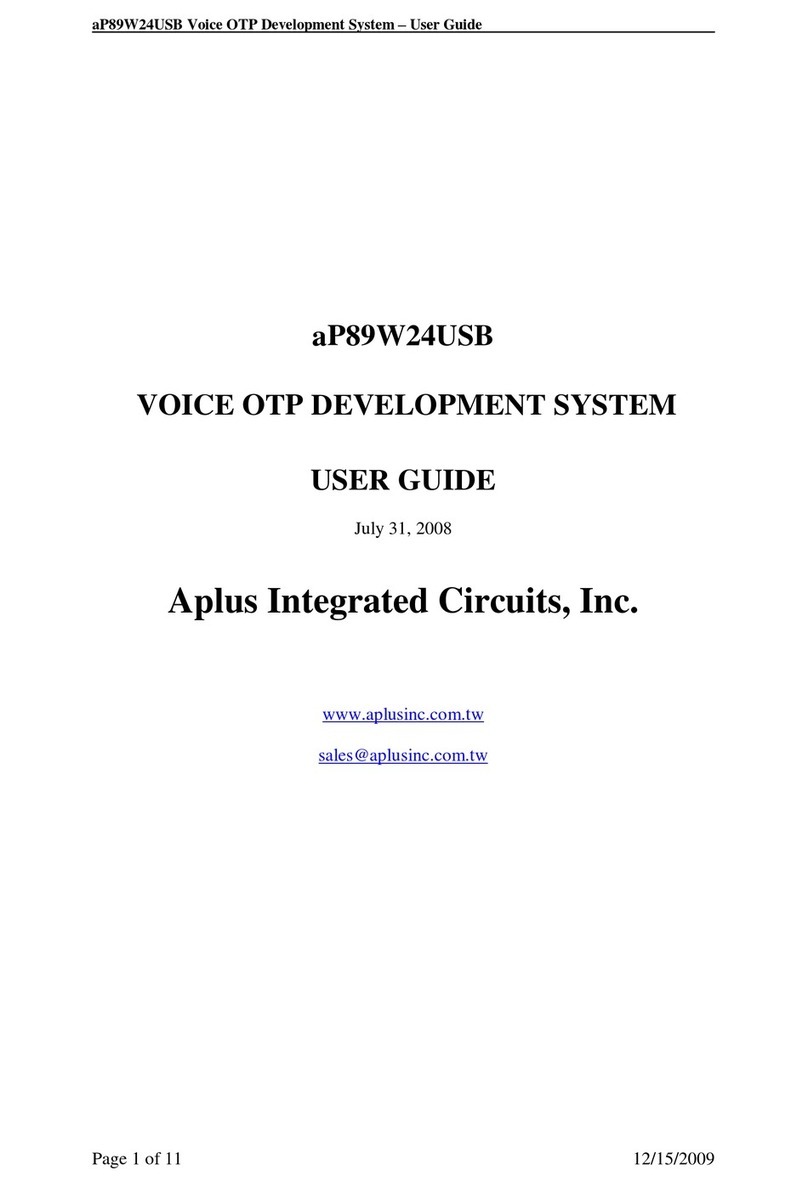 Aplus AP89W24USB User manual