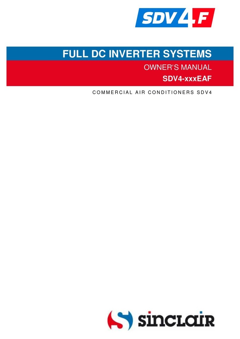 Sinclair SDV4 series User manual Sinclair SDV4 series User manual