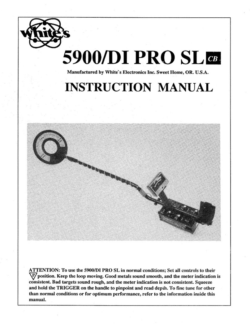 Whites 5900/DI PRO SL instruction manual