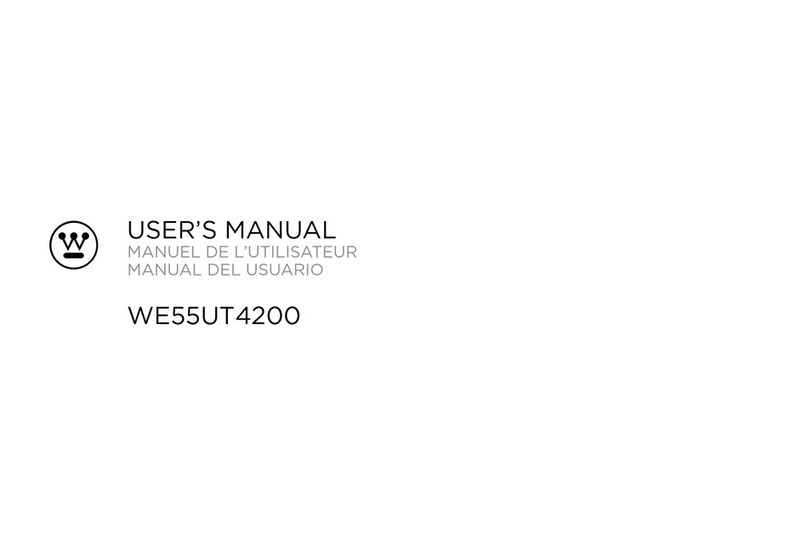 Westinghouse WE55UT4200 User manual