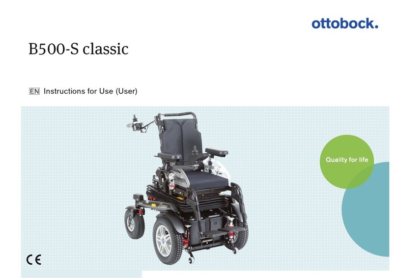 Otto Bock 9B500-S CLASSIC User manual
