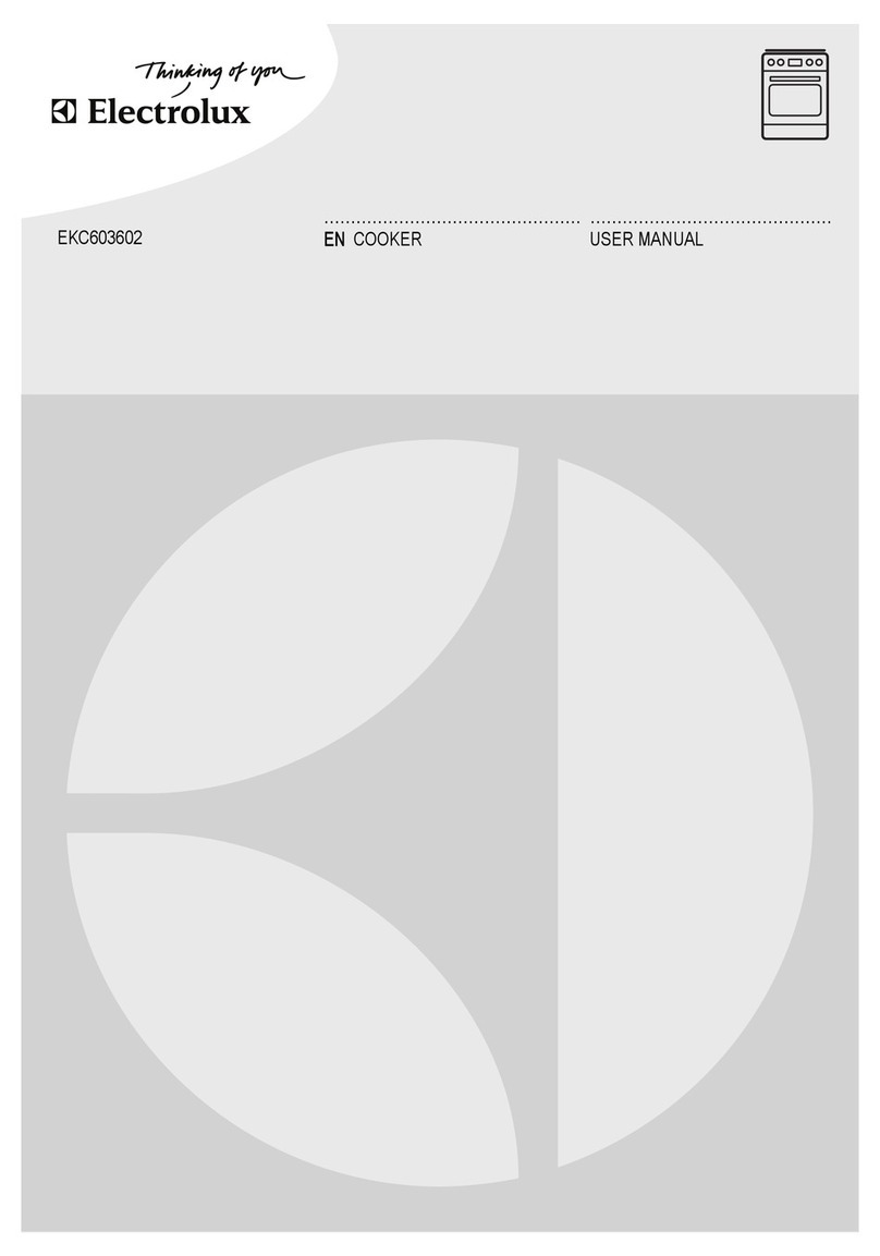 Electrolux EKC603602 User manual