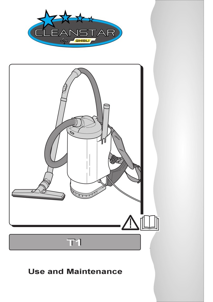 Ghibli cleanstar T1 User guide