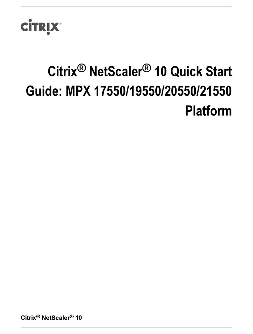 Citrix ADC MPX 17550 quick start guide
