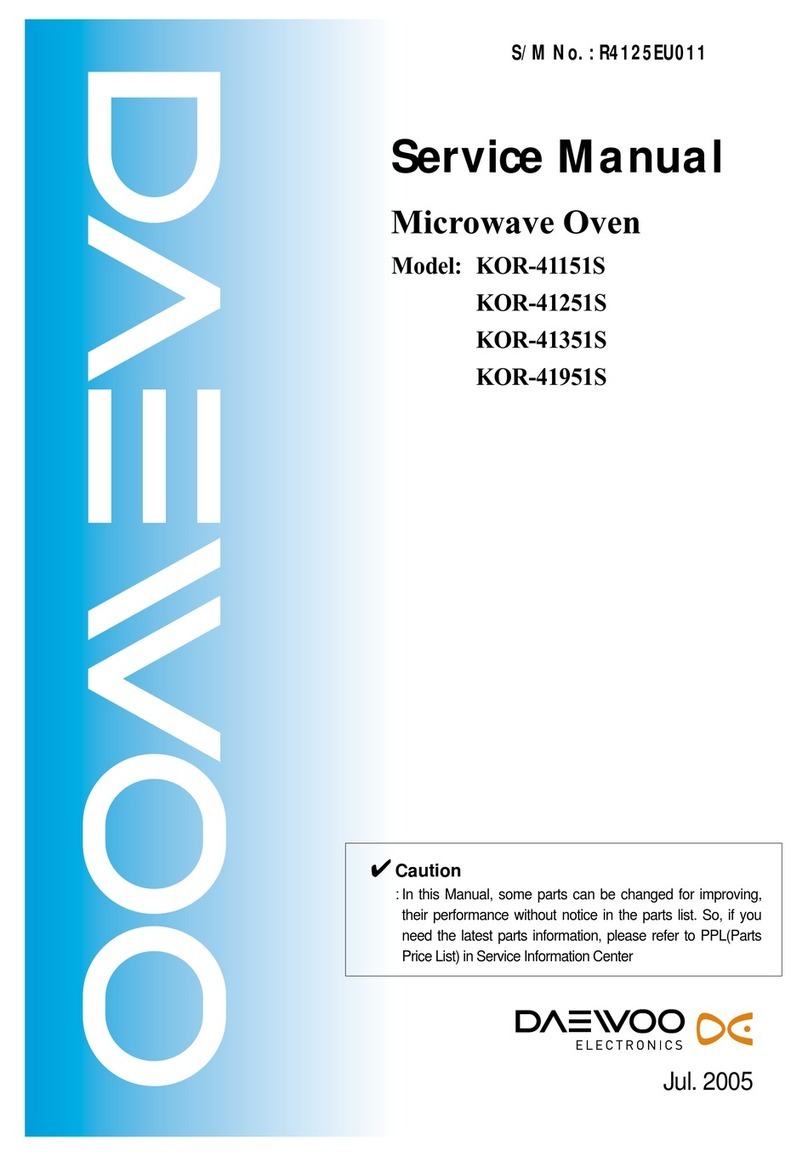 Daewoo KOR-41151S User manual