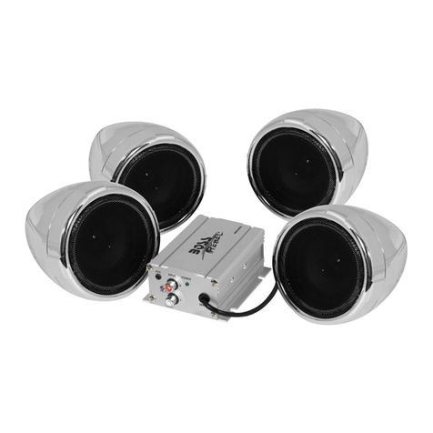Boss Audio Systems MC450 User manual Boss Audio Systems MC450 User manual