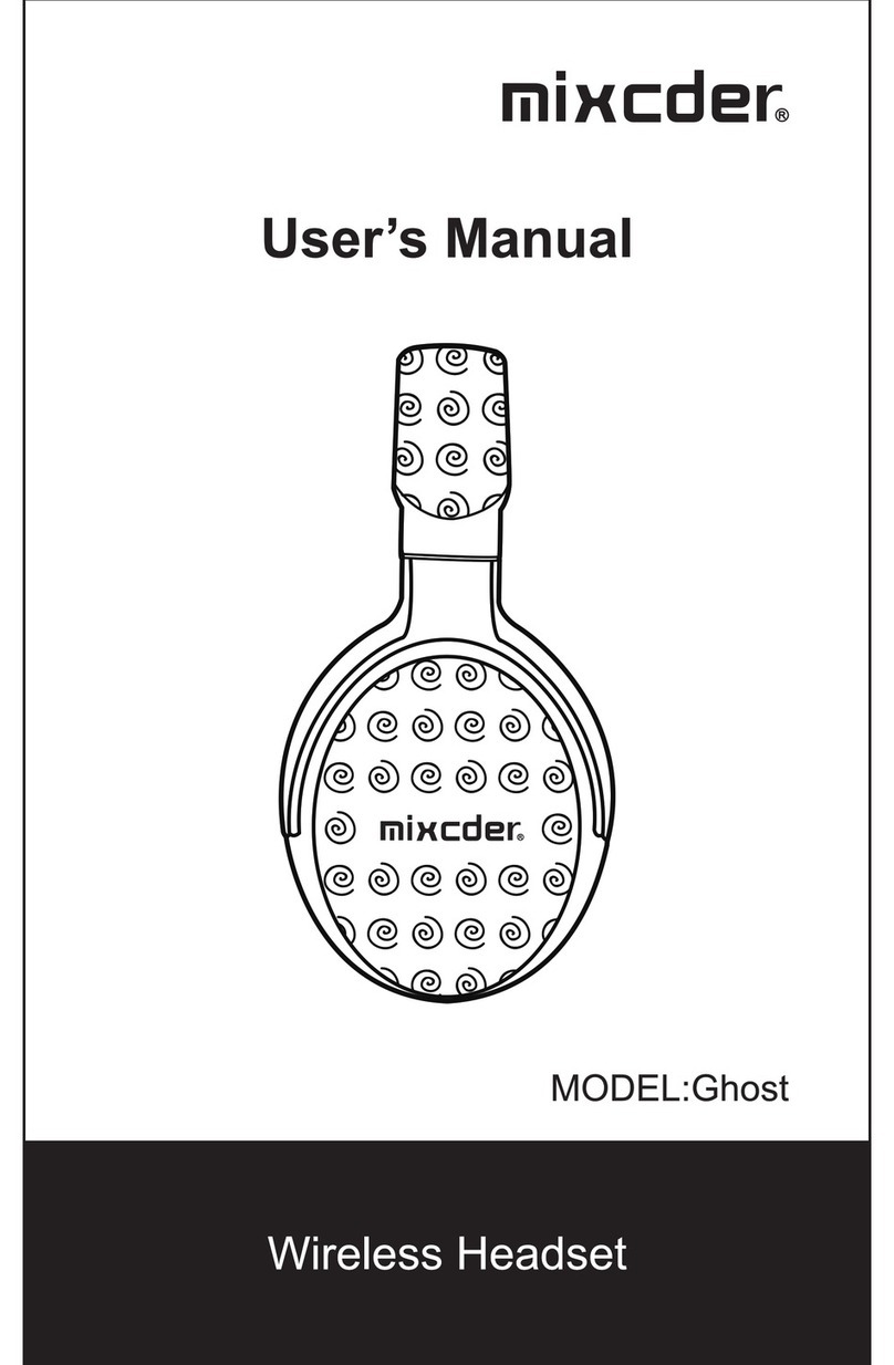Mixcder Ghost user manual
