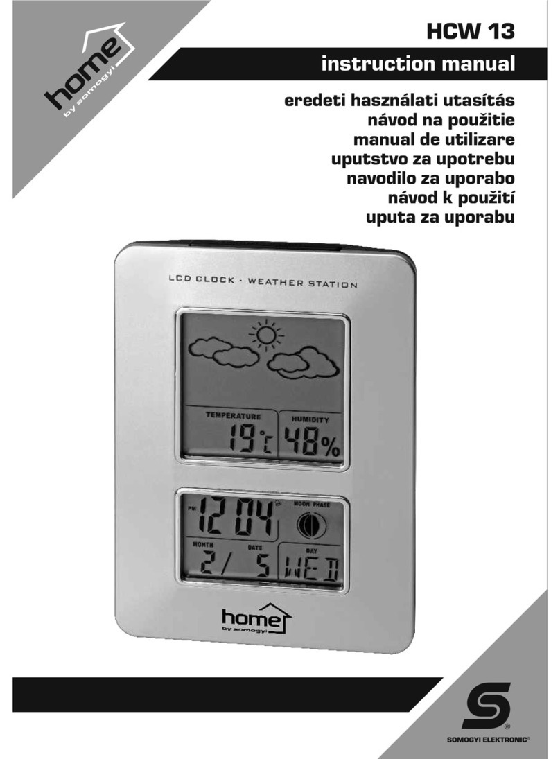 Somogyi HCW 13 instruction manual