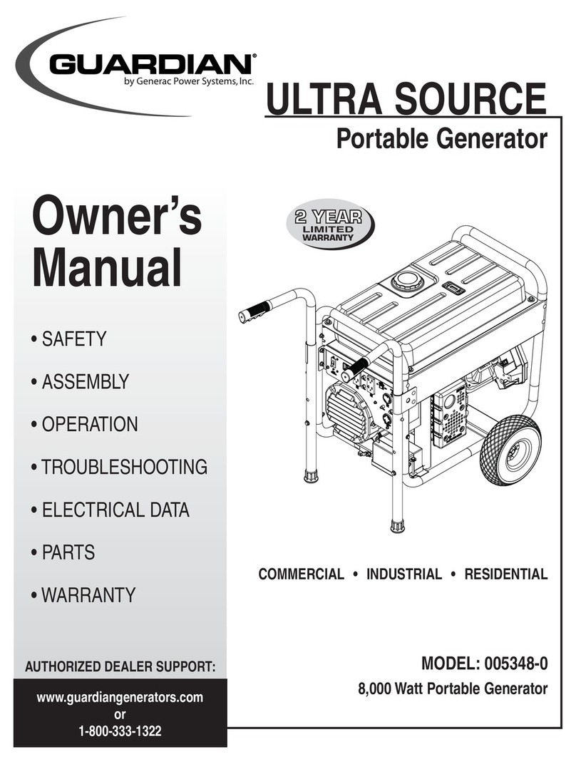 Guardian 005348-0 owner's manual