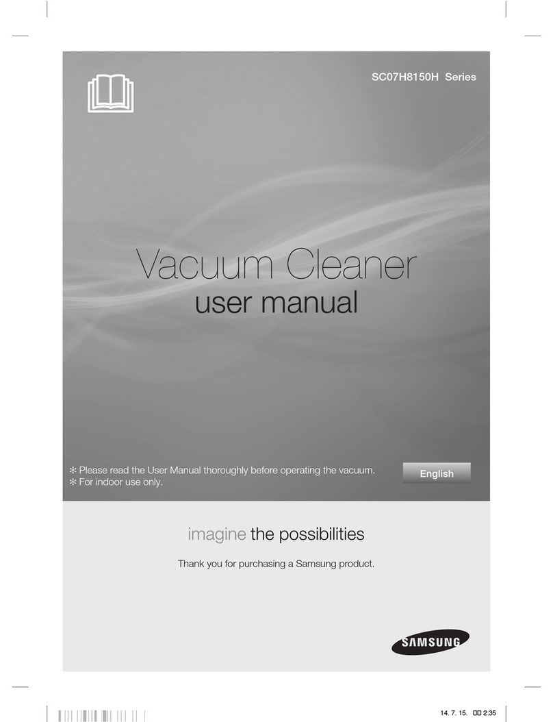 Samsung SC07H8150H Series User manual Samsung SC07H8150H Series User manual