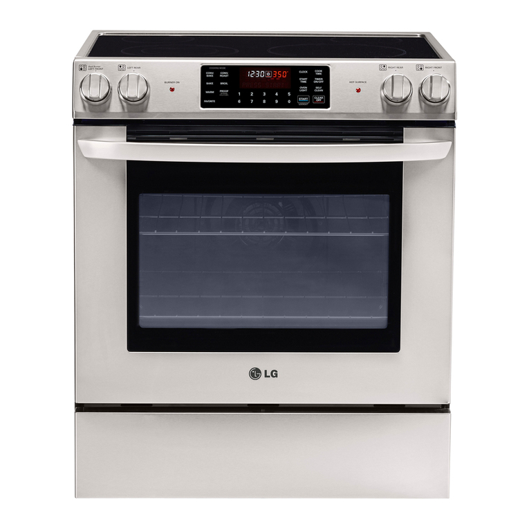LG LSE3090ST owner's manual