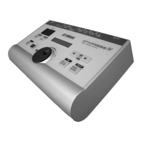 Yamaha DTXPRESS IV User manual