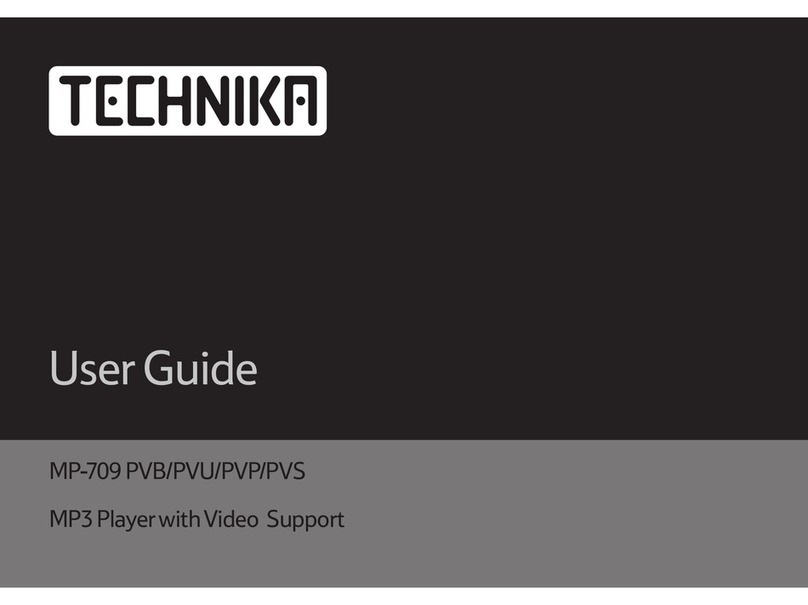 Technika MP-709 PVB User manual