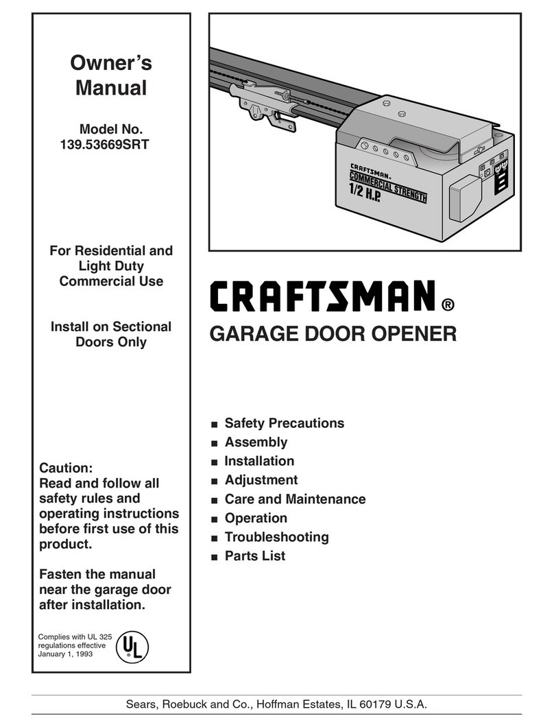 Craftsman 139.53669SRT owner's manual