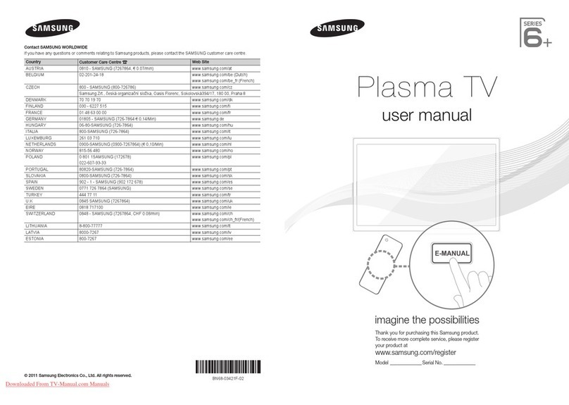 Samsung PS-51D6910 User manual