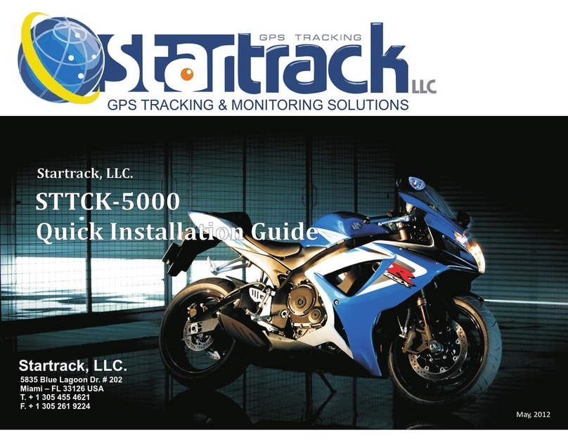Star Trac STTCK-5000 Quick installation guide
