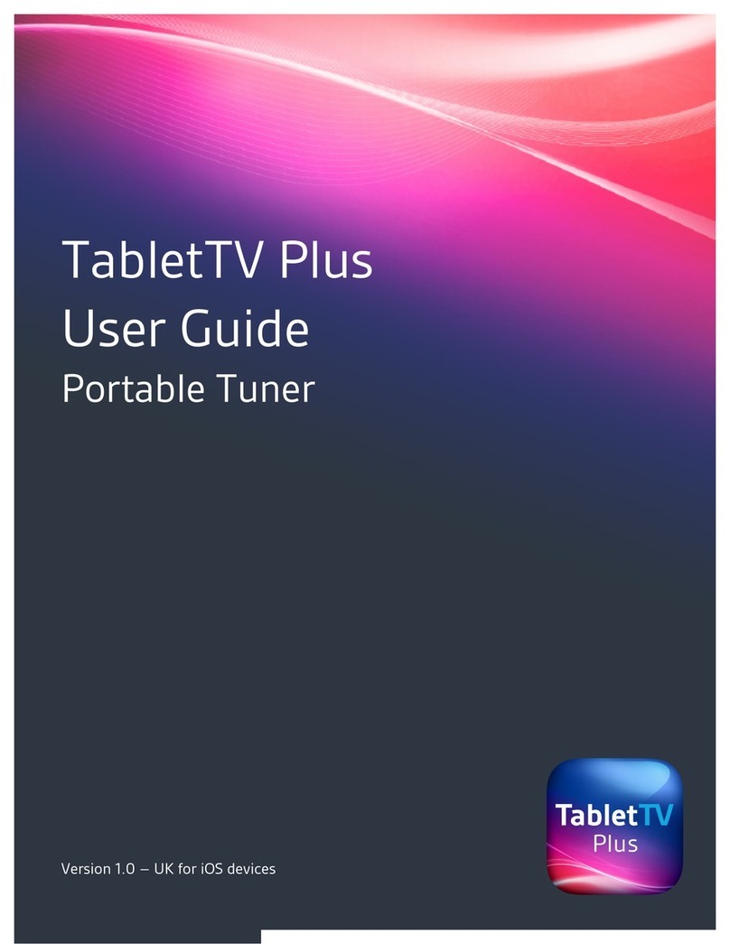 TabletTV Plus WDE-T010 user guide