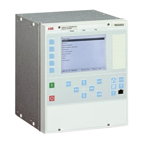 ABB REG650 ANSI Technical manual