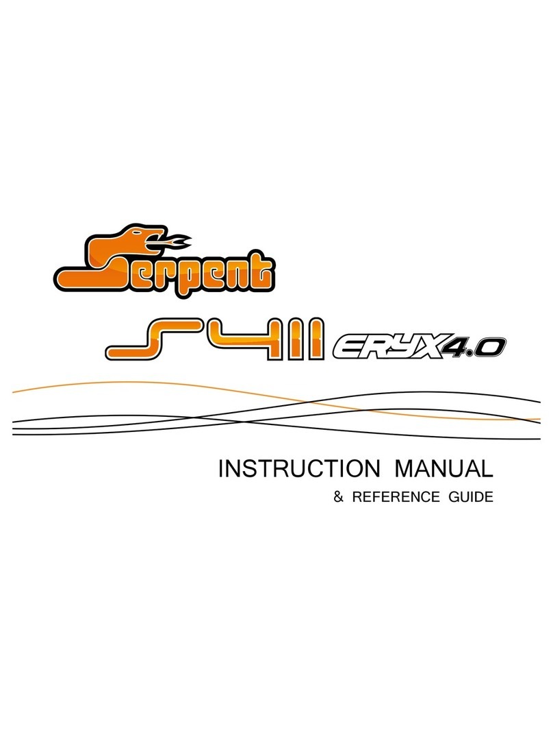 Serpent Eryx 411 4.0 instruction manual Serpent Eryx 411 4.0 instruction manual