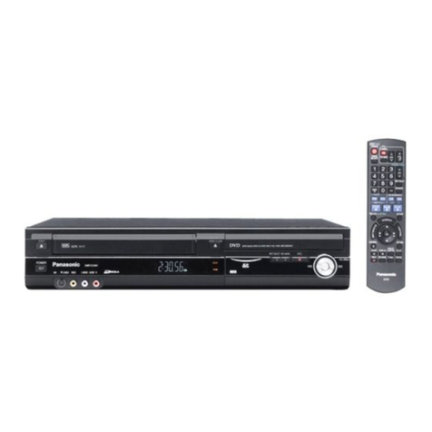 Panasonic DMREA38V - DVD RECORDER - MULTI LANGUAGE User manual