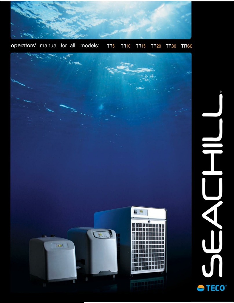 TECO seachill tr5 User manual