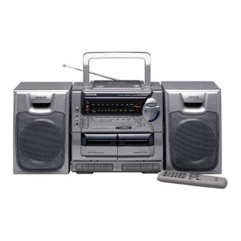 Aiwa CA-DW238 User manual