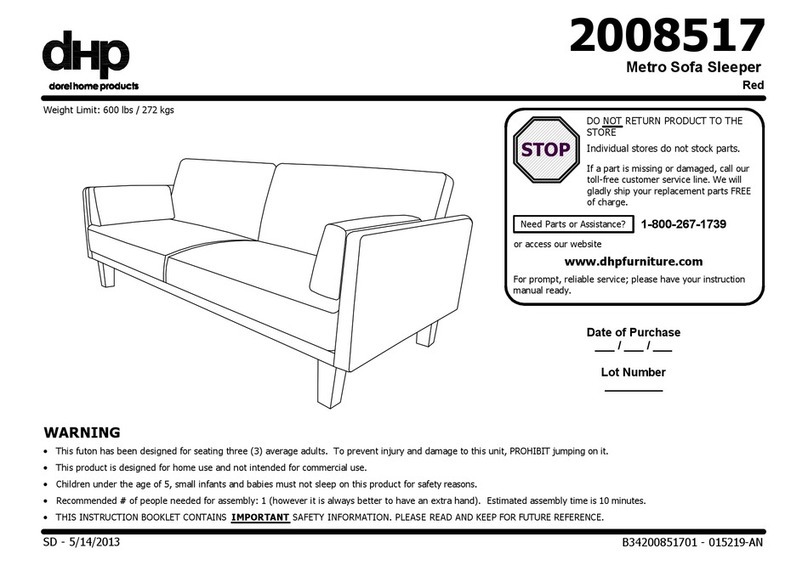DHP 2008517 Assembly instruction