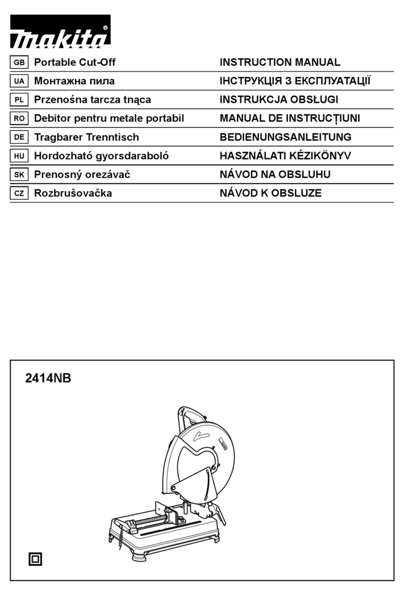 Makita 2414NB User manual Makita 2414NB User manual