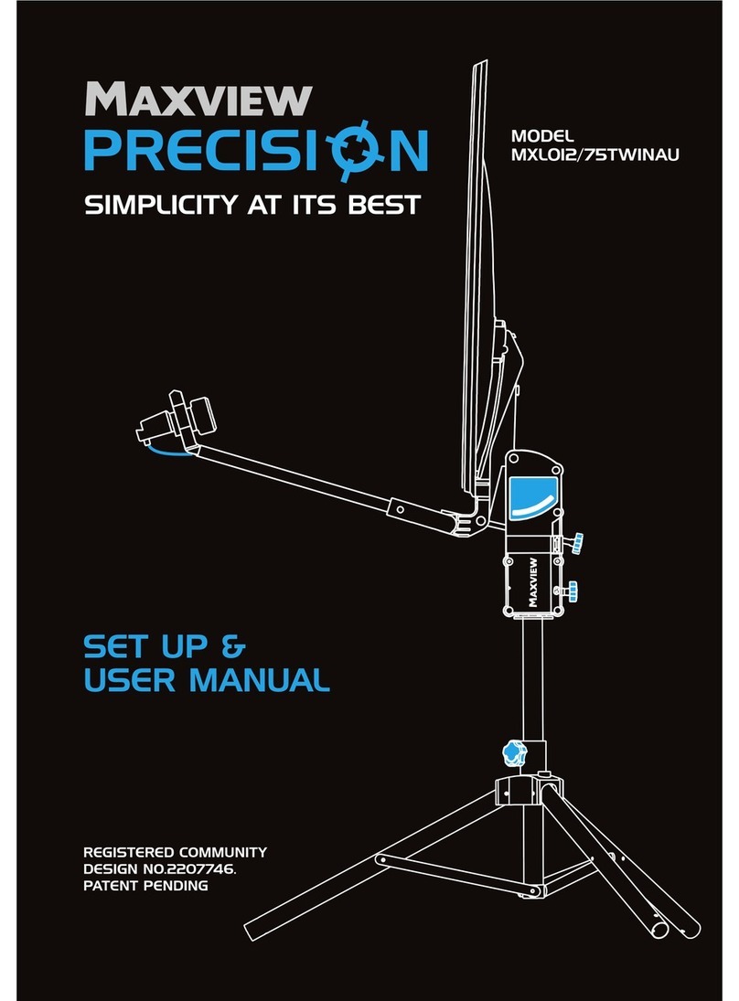 Maxview MXL012/75TWINAU User manual