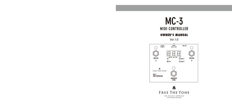 Free The Tone MC-3 User manual