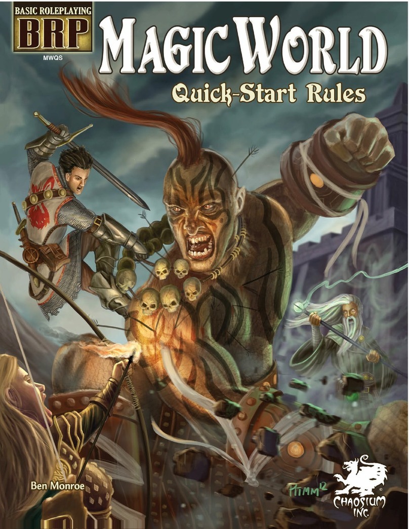 BRP Magic World Quick start quide