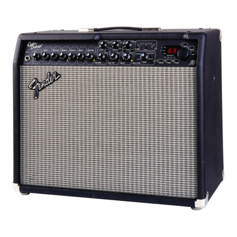 Fender CYBER DELUXE User manual Fender CYBER DELUXE User manual
