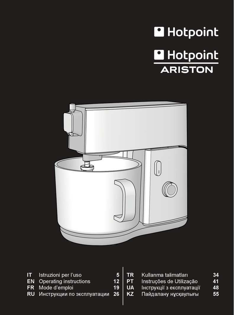 Hotpoint Ariston KM 040 EU operating instructions