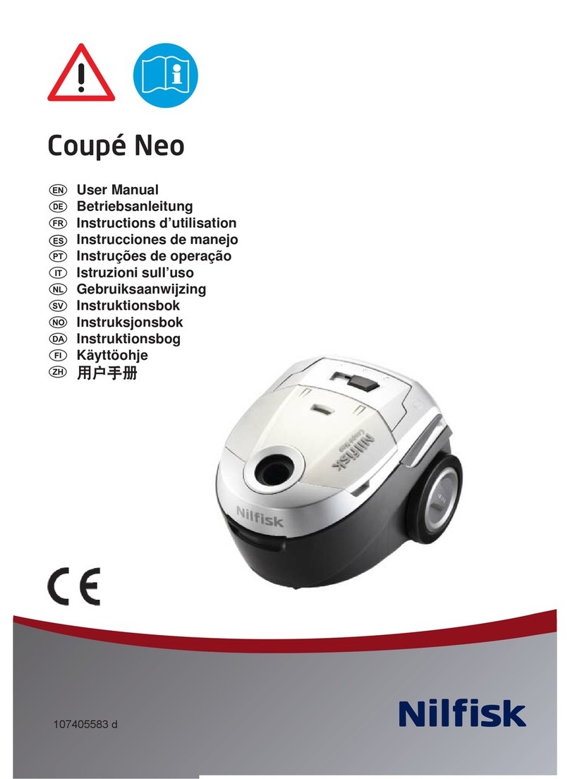 Nilfisk-Advance Coupe Neo User manual