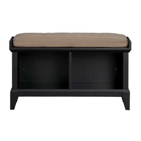 Crate&Barrel PATERSON Assembly manual