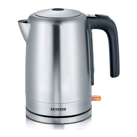 SEVERIN WK3497 User manual