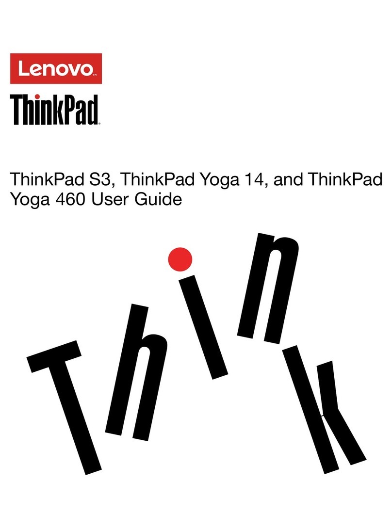Lenovo ThinkPad S3 User manual