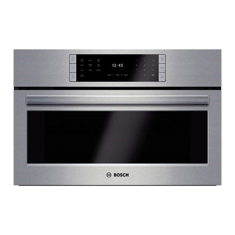 Bosch Benchmark HSLP451UC installation manual
