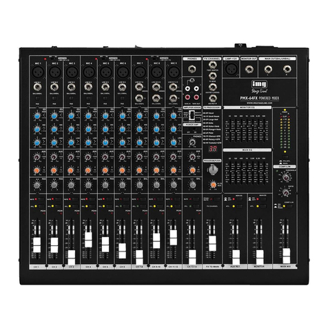 IMG STAGE LINE PMX-64FX instruction manual