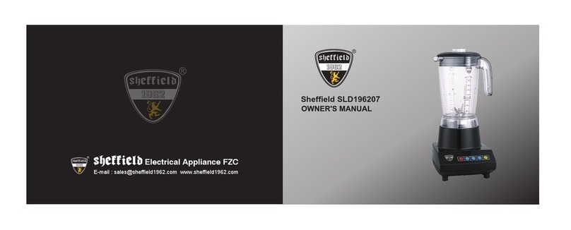 Sheffield SLD196207 owner's manual