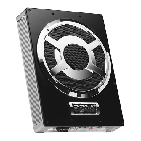Boss Audio Systems BASS1400 active User manual