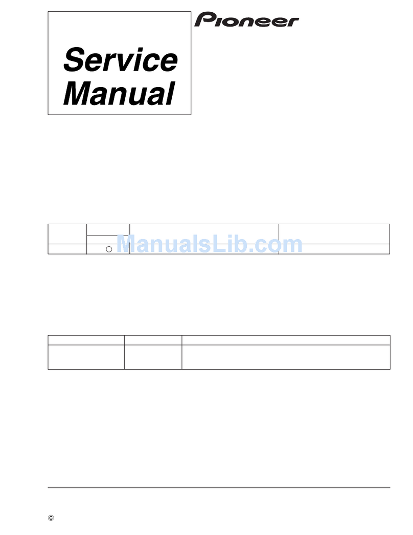 Pioneer VSX-D859TXG User manual