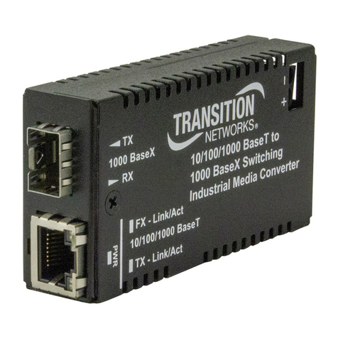 Transition Networks M/GE-ISW-SFP-01-PD User manual