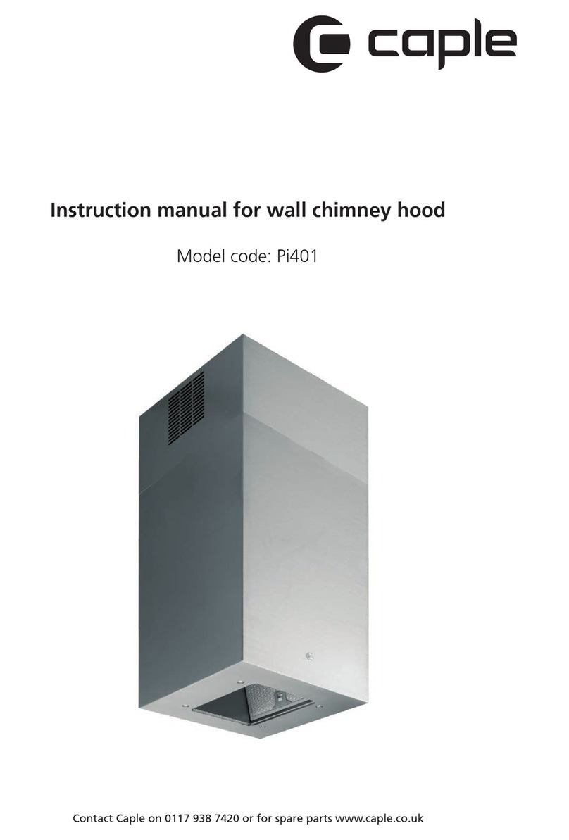 Caple Pi401 User manual