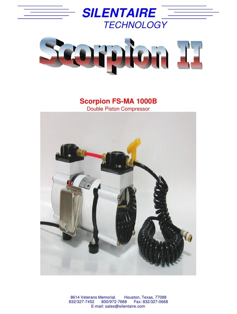 Silentaire Scorpion FS-MA 1000B manual