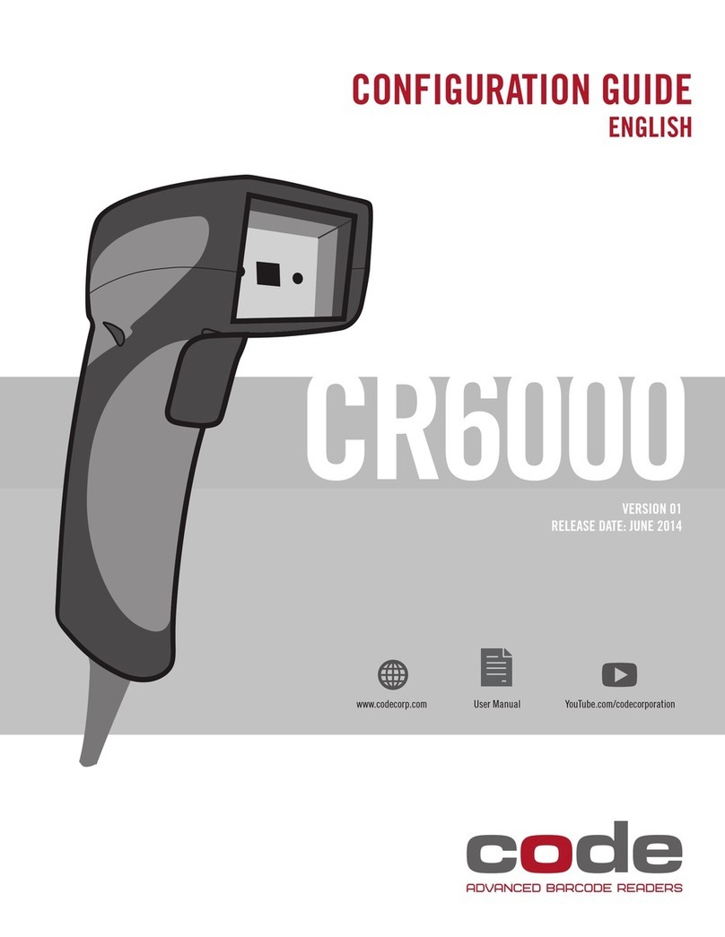 Code CORTEXJPOS CR6000 User manual